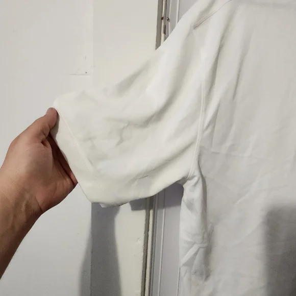 Nike Men's Dri Fit White Shirt - Picture 5 of 6